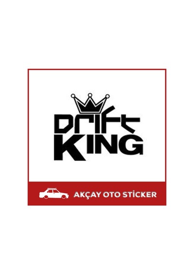 Drift King Sticker Drift Sticker Kral Araba Sticker Oto Sticker