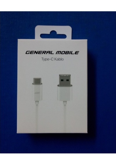 General Mobile Type-C Kablo Beyaz M100692