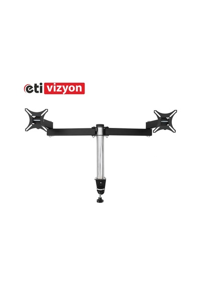 Tarix Dm 02 Masa Üstü Monitör Askı Aparatı İki Kollu 17" 24