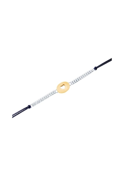 Gülaylar - Altın 14 Ayar Kalp Bileklik N11.15892 Sarı Altın