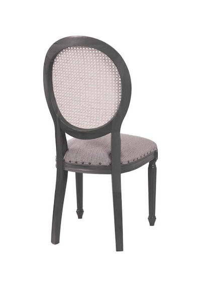 Madalyon Hazeranlı Klasik Sandalye Siyah