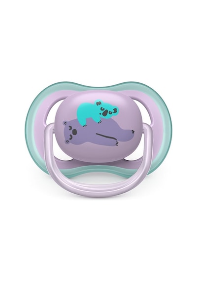Philips Avent Ultra Air Emzik 2'li 6 -18 Ay SCF085/18 Lila - Yeşil