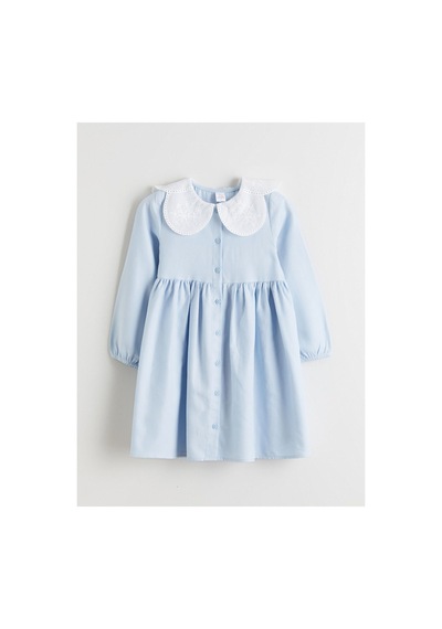 LC Waikiki Alıta Cıty Farkıyla Lcw Kids Mavi Gabardin Nakışlı Kız Çocuk Elbise Mavi - 928242792 Mavi LC Waikiki Alıta Cıty Farkıyla Lcw Kids Mavi Gabardin Nakışlı Kız Çocuk Elbise Mavi - 928242792 Mavi