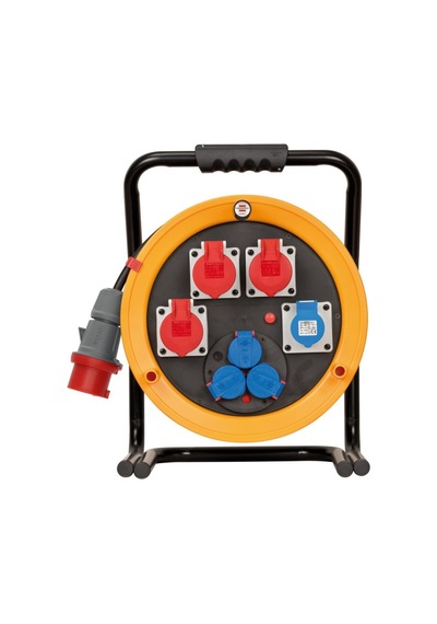 Brennenstuhl Brobusta Cee Girişli Dış Mekan Kullanımına Uygun Ip44 Lisanslı 40 Metre Makaralı Kablo H07rn-f 5g2.5