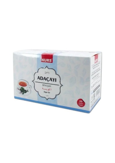 Nurs Adaçayı Bitki Süzen Poşet Çay 20'li