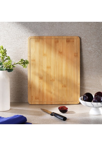 Schafer Woodart Kalın Büyük Kesme Tahtası Sarı