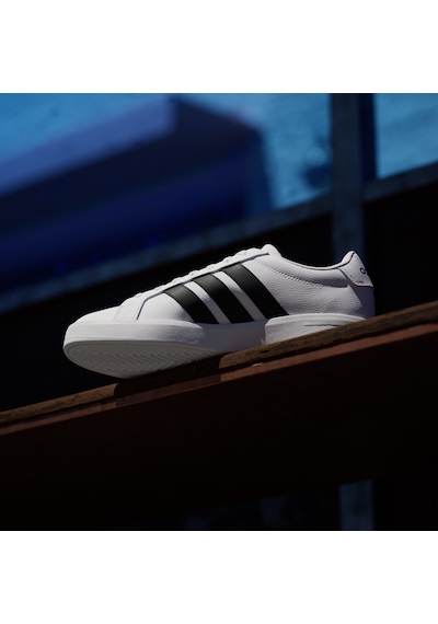 Adidas Grand Court Base 3.0 Jr4613 Erkek Sneaker Beyaz - Siyah