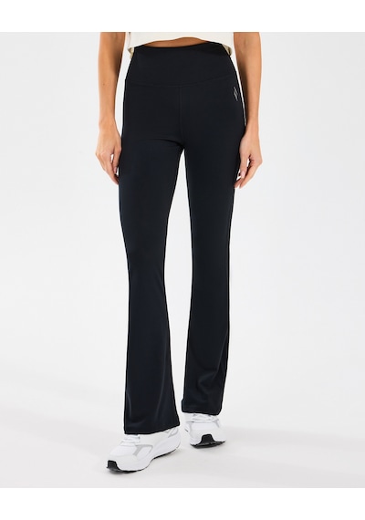 Skechers W Basic Flare Legging Kadın Siyah Tayt S2510201 SiYAH