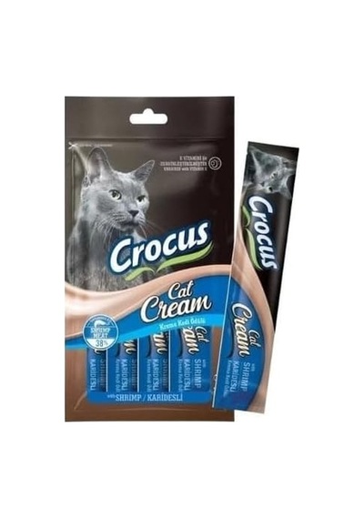 Crocus Karidesli Sıvı Kedi Ödül Maması 15 Gr X 4 Adet 103 Ivory