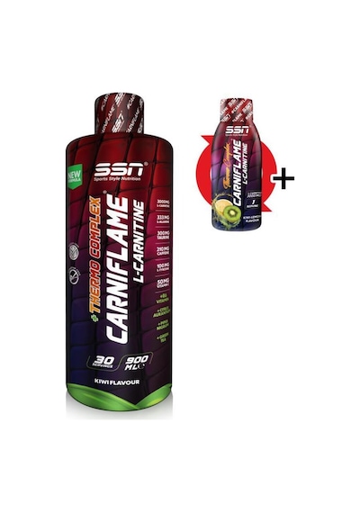 SSN Sports Style Nutrition Carniflame 3000 Mg 900 Ml(Kivi) L Karnitin