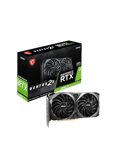 MSI NVIDIA GeForce RTX 3060 Ti Ventus 2X OCV1 LHR 8 GB GDDR6 256 Bit Ekran Kartı