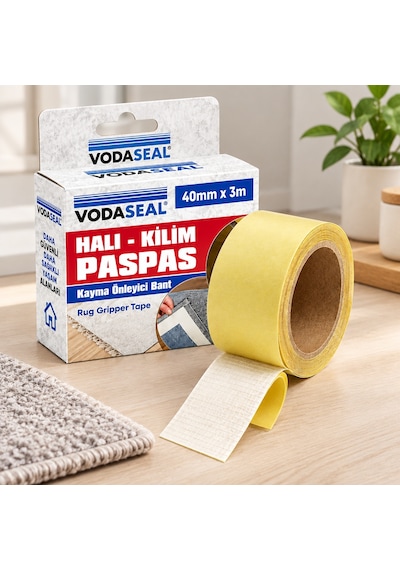 Halı Kilim Paspas Kaydırmaz Bant 40mm X 3m