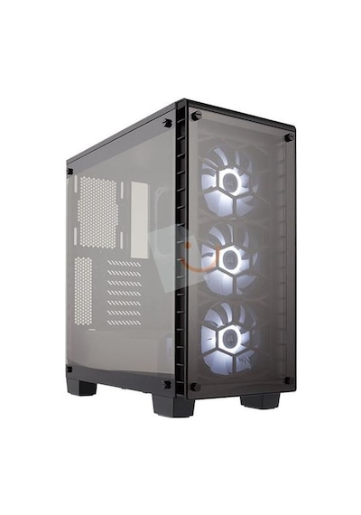 Corsair Cc-9011101-Ww Crystal 460X Rgb Compact Temperli Cam Mid Tower Kasa