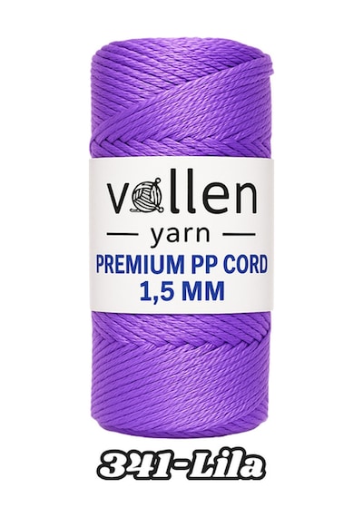 1.5mm-150mt Polyester Makrome Ipi, Supla Ipi, Çanta Ipi, Bileklik Ip,i Makrame,pudra Pembe