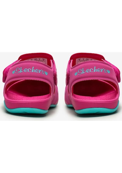 Skechers Side Wave-heart Bliss Büyük Kız Çocuk Pembe Sandalet 86624l Hpaq Pembe