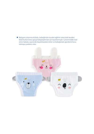 Babyjem Soft Alıştırma Külodu Mavi 3 Yaş