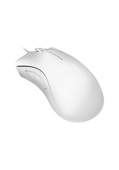 Deathadder Essential 2021 - Kablolu Oyun Faresi Optik Sensör, 6400 Dpı, 5 Programlanabilir Düğme, Ergonomik Form Faktörü Pc Beyaz