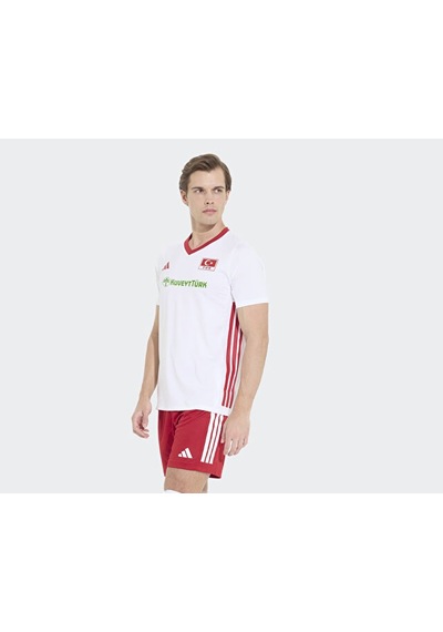 Adidas Türkiye Voleybol Milli Takım Forması Türkiye Erkek Voleybol Milli Takım Forması Km7472 Beyaz