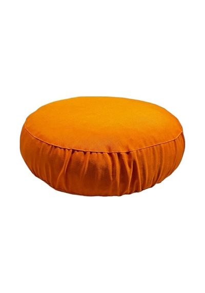 Remege Meditasyon Minderi & Bolster Minderi İkili Set Turuncu Tr3