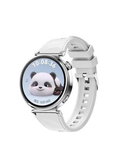 Huawei Watch Gt5 41mm Uyumlu Zore Krd-129 Silikon Kordon Strap Kayış-beyaz