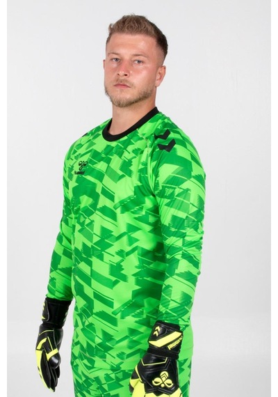 Hummel Line Kaleci Tek Üst Forma Neon Yeşil