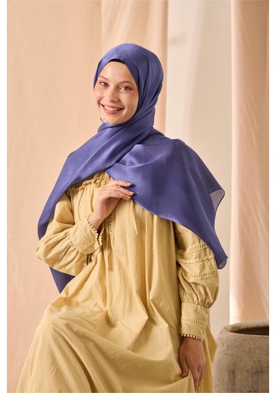 Silk Home Janjan Şal Tek Taraflı Funda Kendinden Çizgi Dokulu Parlak Yüzeyli 75x190 Çok Renkli