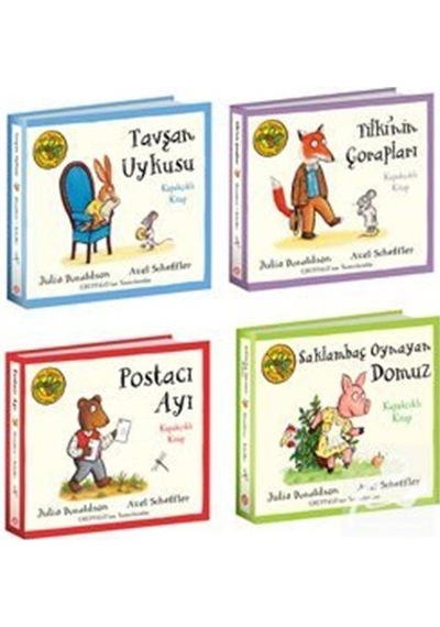 Mercankitap Meşe Palamudu Ormanı'ndan Hikayeler Set 4 Kitap / Julia Dona...