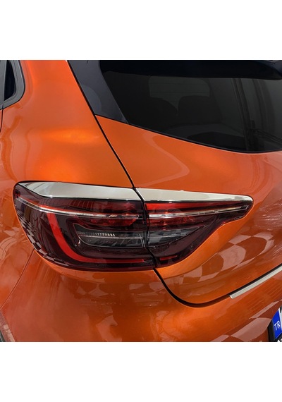 S-Dizayn  Renault Clio 5 Krom Stop Üst Çıtası 4 Prç. 2019 ve Üzeri
