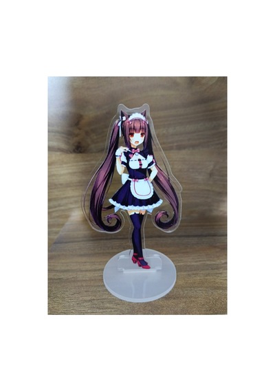 Owl Bag Nekopara Anime Chocola Karakteri Desenli Tasarım Acrlyic Pleksi Figür 10 Cm