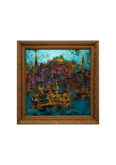 Tuncay Şevketoğlu Turkuaz İstanbul Manzarası