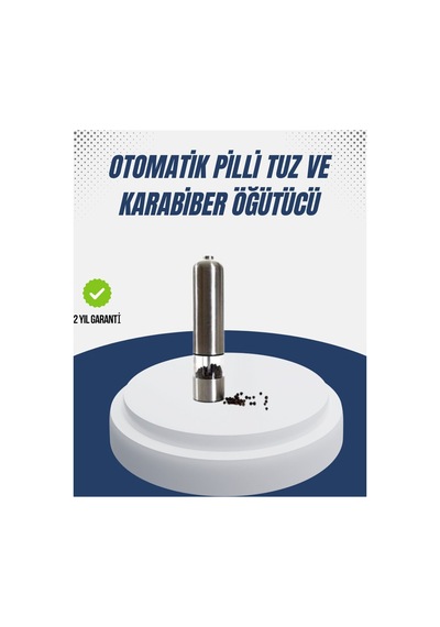 Otomatik Baharat Değirmeni Paslanmaz Gövde Ergonomik Tasarım - Hs08373568-3463