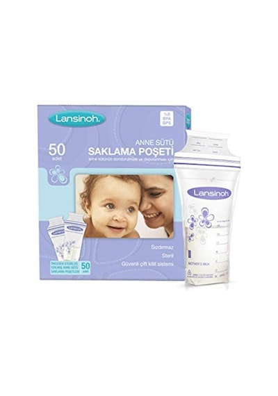 Lansinoh Süt Saklama Poşeti 50' Li 7698798142859