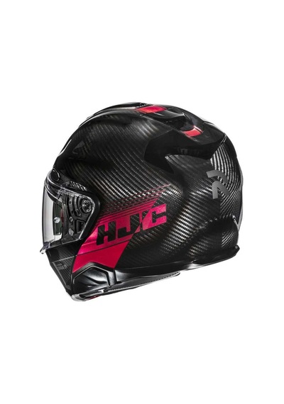 Hjc Rpha91 Kask Carbon Elıg Mc1 Siyah - Kırmızı
