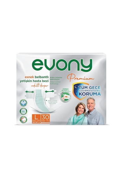 Premium Yetişkin Bezi Large 30 Adet
