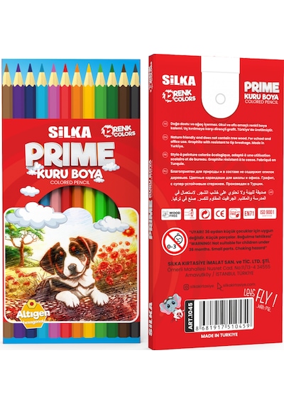 Silka Kuru Boya Prime Tam Boy 12 Li Diğer