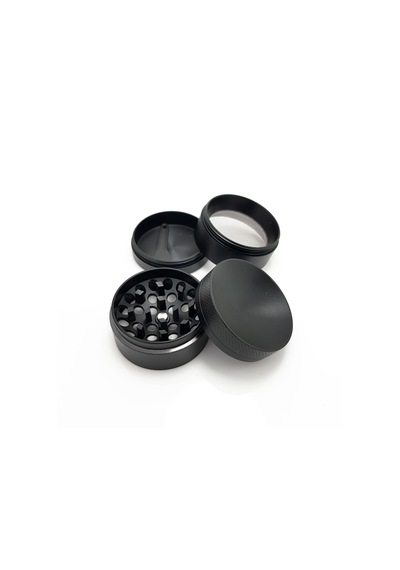 Mini Boy Siyah 40 mm. Tütün Baharat Herbal Parçalayıcı py91sy