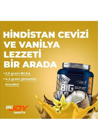 Bigjoy Sports Whey Protein Tozu Bigwhey Classic Bisguit 990g Bisküvi 30servis Whey Protein Powder Wıth Enzım Blend Bıgjoy