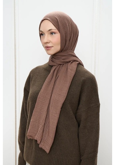 Deserto Fashion Müslin Şal-3619 Çok Renkli