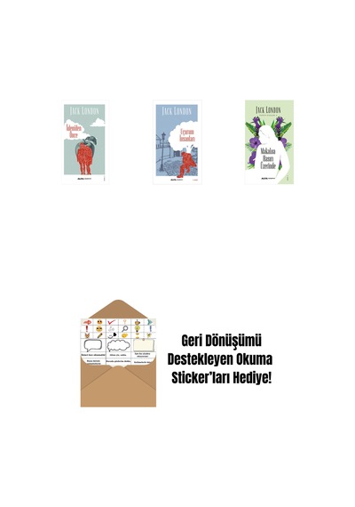 Âdem'den Önce + Uçurum İnsanları + Makaloa Hasırı Üzerinde + Okuma Sticker'ları