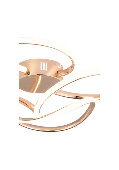 Pl 08 4 Model Gold 3 Renkli Salon Ve Oturma Odası İçin İdeal Alüminyum Avize, 50x25 Gold