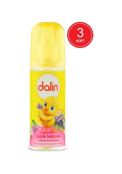 Dalin Çicek Bahçesi Bebek Kolonyası 3 X 150 Ml