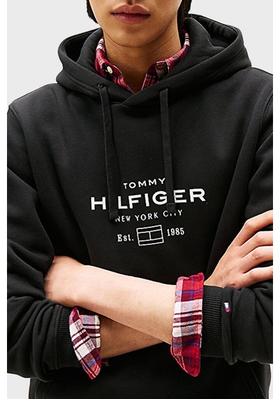 Tommy Hilfiger Erkek Sweat Mw0mw40864 Bds Siyah Siyah