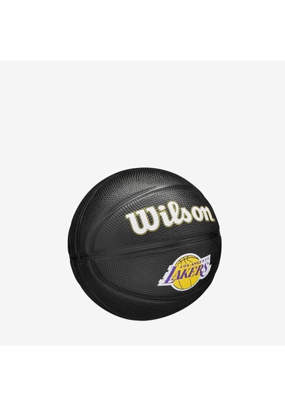 Wilson Mini Basketbol Topu Nba Team Trıbute Mını Black La Lakers Wz4017601xb3