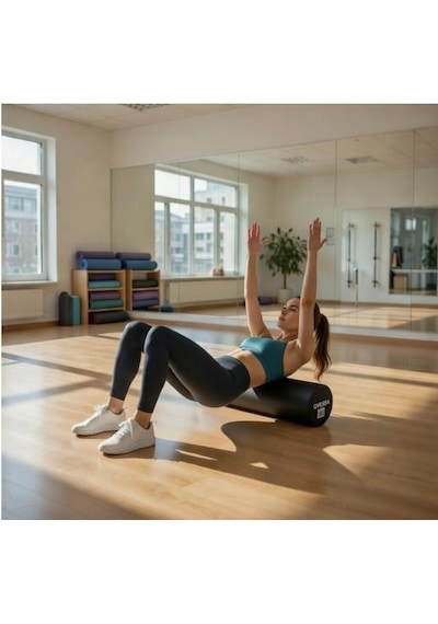 Avessa Bfr Uzun Foam Roller Siyah 90x15cm