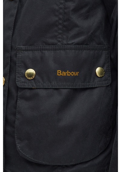 Barbour Cropped Beadnell Yağlı Ceket Sg51 Sage-ancient Yeşil
