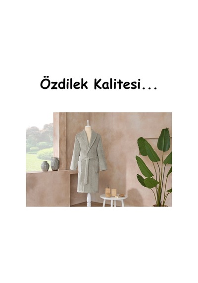 Özdilek Tek Bornoz Şalyaka-colourist Yeşil L Beden