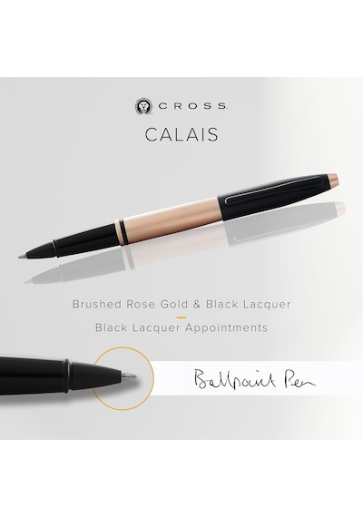Cross Calais Rollerball Hediye Kutusu Dahil Pembe Altın/siyah Çok Renkli