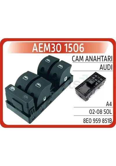Cam Anahtari Audi A4 2002-2008 Sol