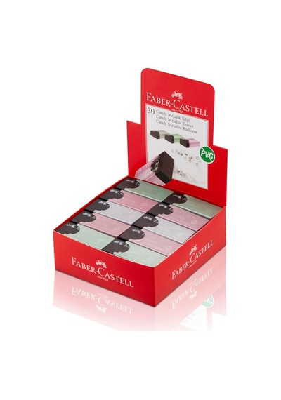Faber-castell Candy Mtlk Silgi,pvc-free,30'lu