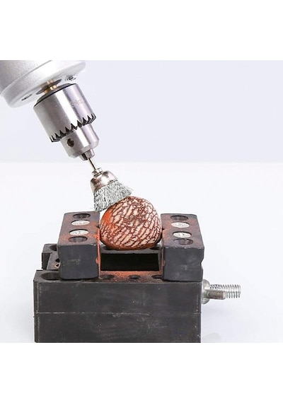 6068 Pimli Çanak Çelik Tel Fırça 15 Mm 2 Adet